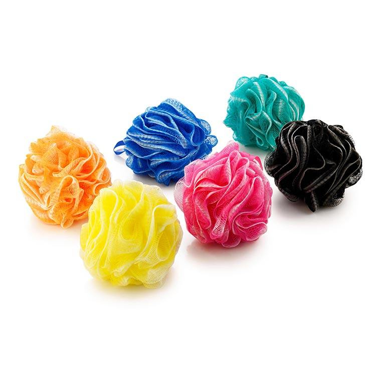 Тело отшелушивающая баня Puff Net Bantge Sponge TJ132