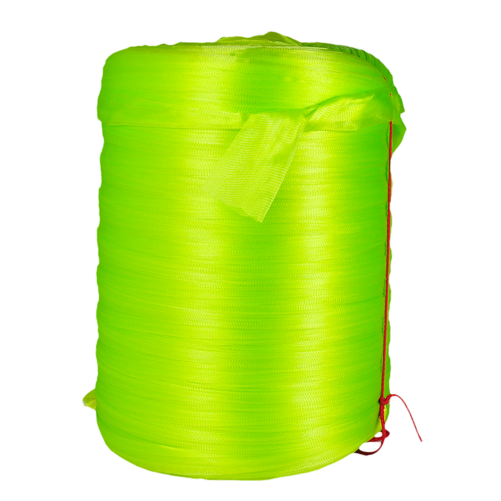 Зеленая блестящая PE сетка для губки для ванны TJ095