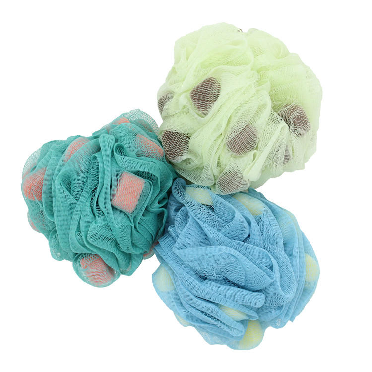 100% натуральный отшелушивающий скруббер для ванны Luffa Flower Loofah Sponge Bath Puff TJ149